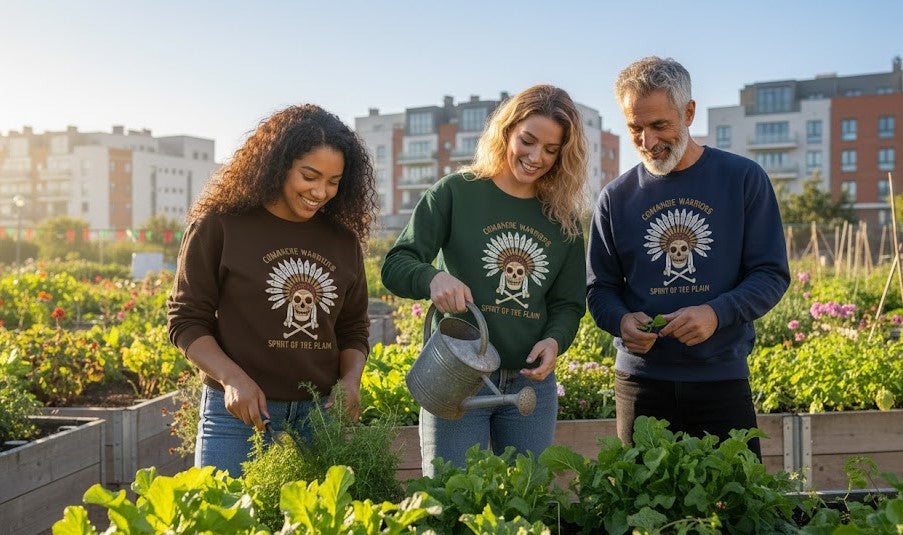 Sudadera Unisex Comanche Warriors by Native Club