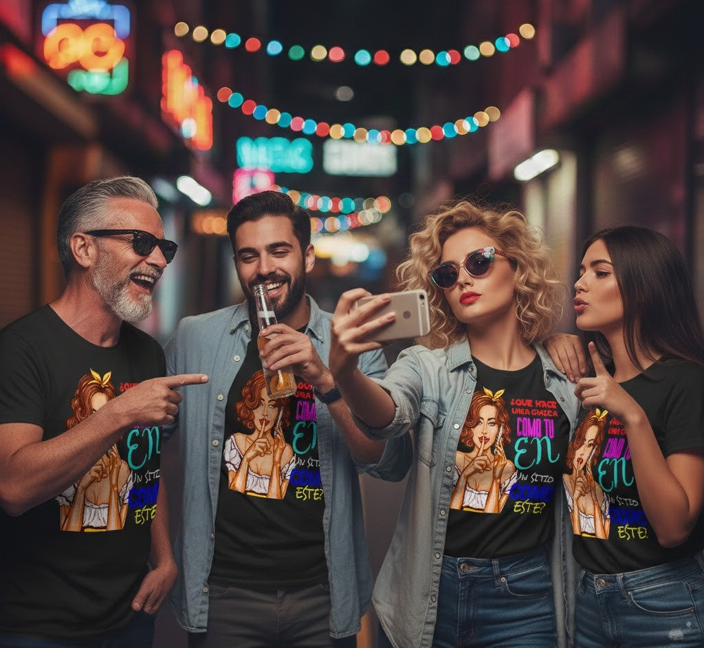 Camiseta Unisex Spanish Rock "En un sitio como este" by Native Club