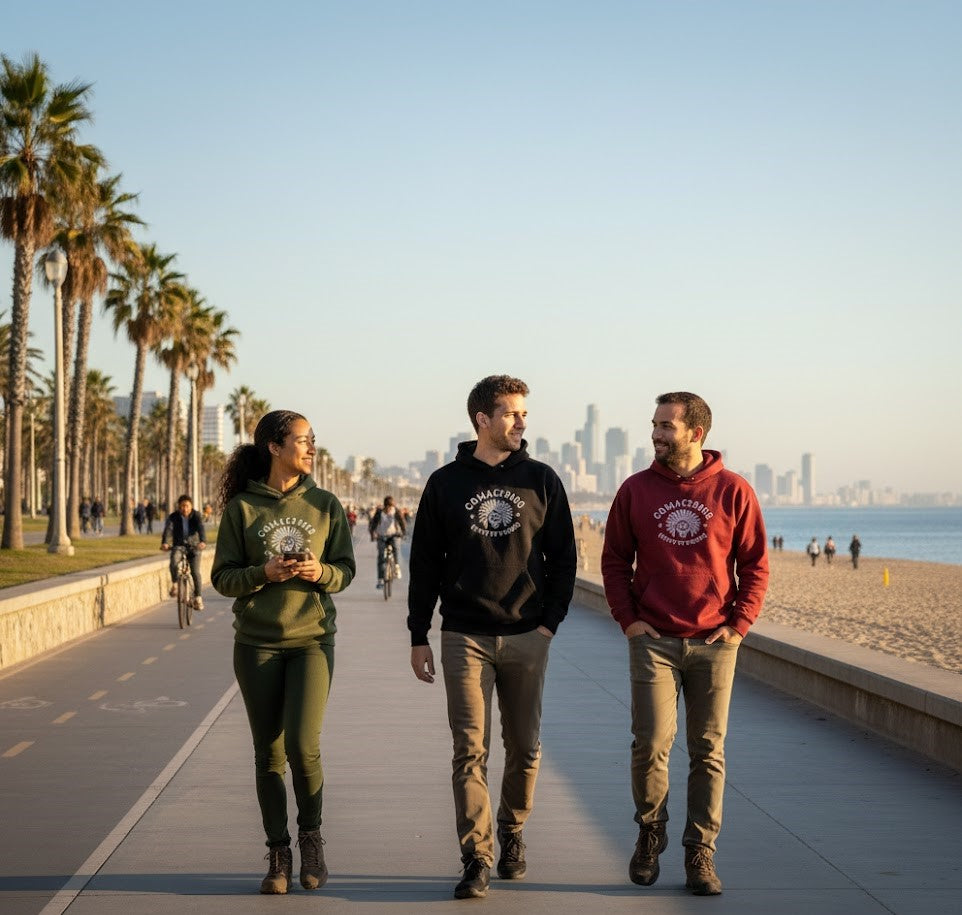 Sudadera Unisex con capucha Comanche Warriors by Native Club