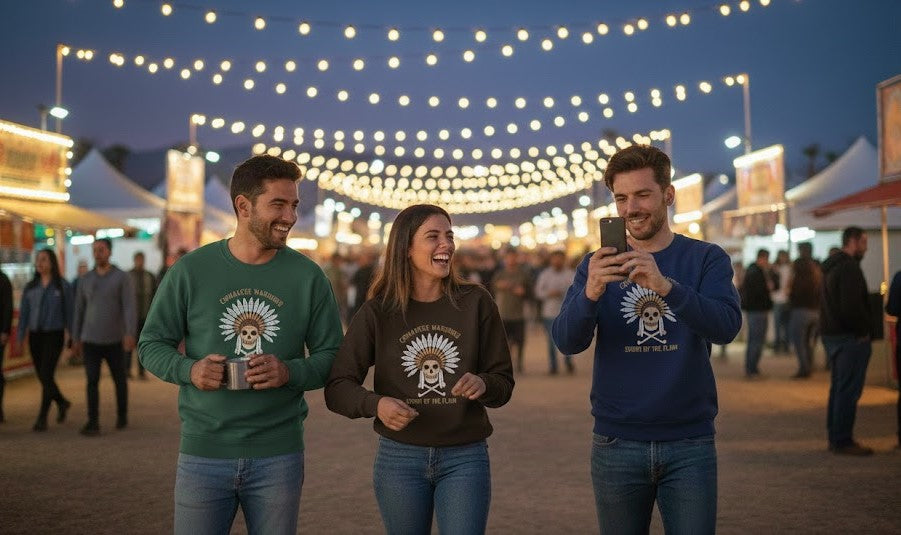 Sudadera Unisex Comanche Warriors by Native Club